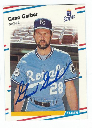 Gene Garber Autographed Signed 1988 Fleer Baseball Card - Autographs