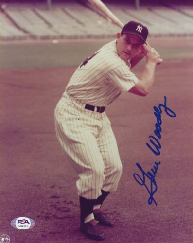 Gene Woodling Autographed Signed 8X10 New York Yankees Photo PSA - Autographs