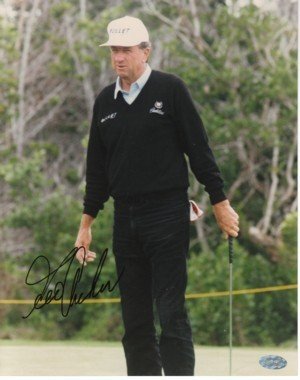 George Archer Autographed Signed 8x10 Photo (deceased)- Mounted Hologram 