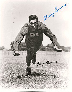 George Connor Autographed Signed Photo - Chicago Bears - Autographs 