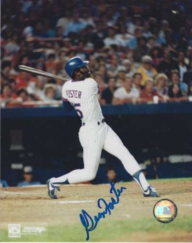 New York Mets George Foster Signed Trading Cards, Collectible