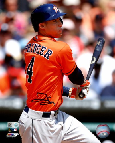 George springer autographed sales jersey