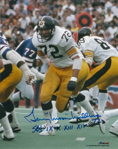 Gerry Mullins Autographed Signed 8X10 Pittsburgh Steelers Photo - Autographs
