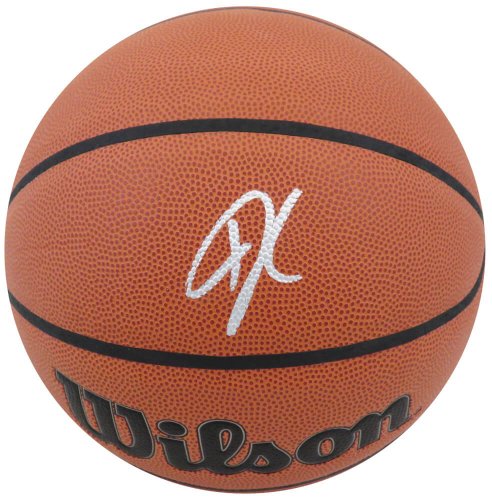 Giannis Antetokounmpo Autographed Signed Wilson NBA Indoor/Outdoor Basketball 