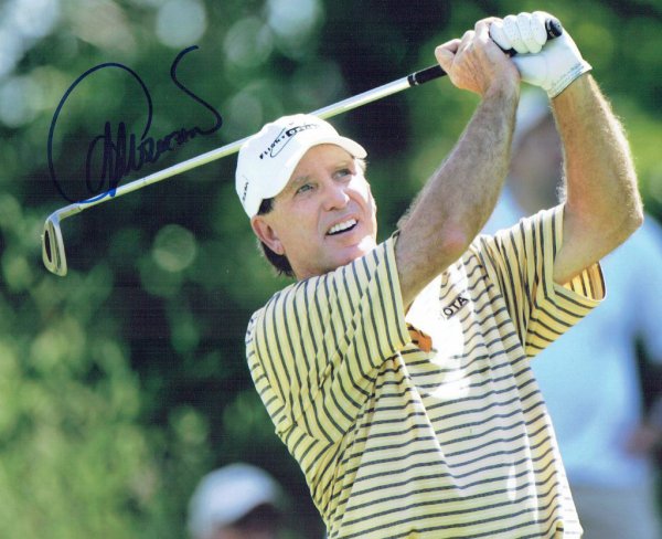 Gil Morgan Autographed Signed Pga Photo - Autographs