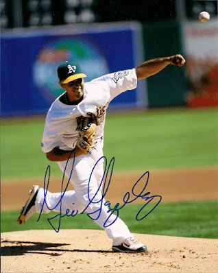 Gio Gonzalez Autographed Signed Photo Oakland A's - Autographs