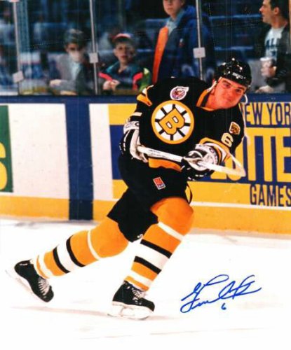 Glen Featherstone Autographed Signed Boston Bruins Photo - Autographs 