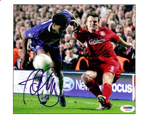 Glen Johnson Autographed Signed 8X10 Photo England PSA/DNA 