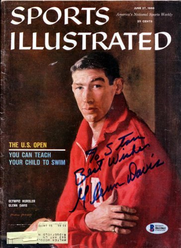 Glenn Davis Autographed Sports Illustrated Magazine "To Stan" Beckett Beckett