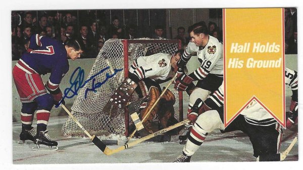 Glenn Hall Autographed Signed 1994 Parkhurst Chicago Blackhawks Tall Boy Card - Autographs