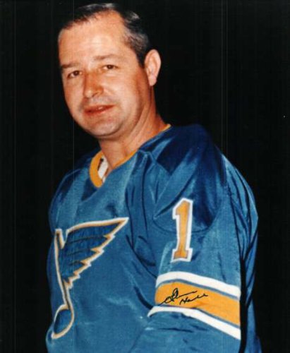 Glenn Hall Autographed Signed 8X10 St. Louis Blues Photo - Autographs