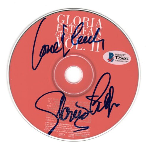 Gloria Estefan Autographed Signed Greatest Hits Vol. Ii Cd With Cover Beckett Authenticated 