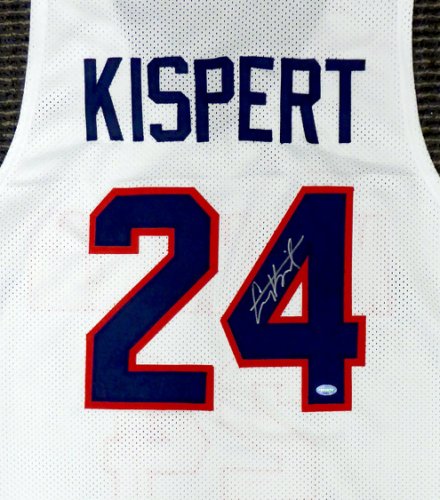 Gonzaga Bulldogs Corey Kispert Autographed Signed White Jersey All American Mcs Holo #194893 