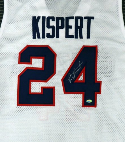 Gonzaga Bulldogs Corey Kispert Autographed Signed White Jersey Mcs Holo #194894 