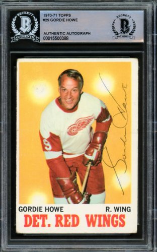 GORDIE HOWE Signed & Inscribed Detroit Red Wings Red CCM Jersey - Mr.  Hockey