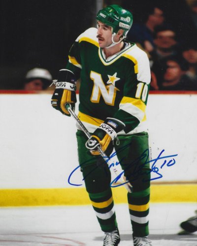 Gordie Roberts Autographed Signed 8X10 Minnesota North Stars Photo - Autographs