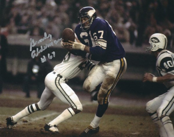 Grady Alderman Autographed Signed 8X10 Minnesota Vikings Photo - Autographs