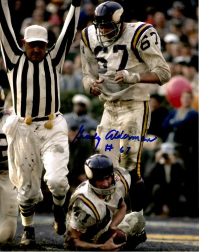 Grady Alderman Autographed Signed 8X10 Minnesota Vikings Photo - Autographs