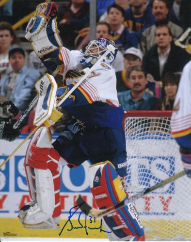 Grant Fuhr Autographed Signed Photo HOF St. Louis Blues - Autographs