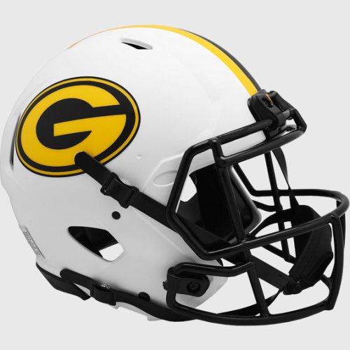 Green Bay Packers Speed Football Helmet LUNAR