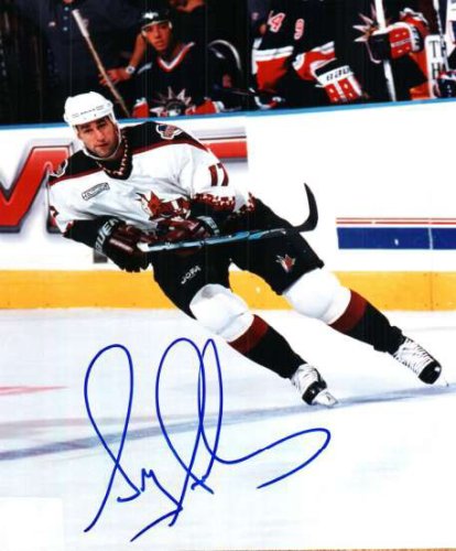 Greg Adams Autographed Signed Phoenix Coyotes Photo - Autographs 