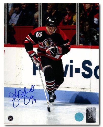 Greg Gilbert Autographed Signed Chicago Blackhawks Hockey 8x10 Photo