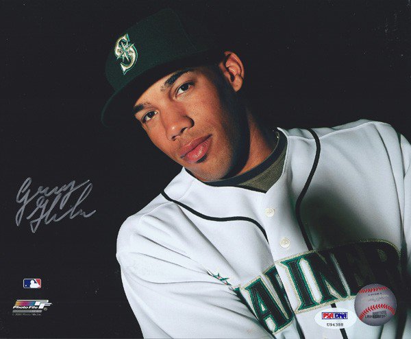 Greg Halman Autographed 8X10 Photo Seattle Mariners PSA/DNA