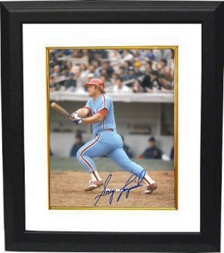 Greg Luzinski Autographed Signed Philadelphia Phillies 8x10 Photo Custom Framing 