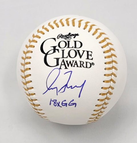 Greg Maddux Autographed Signed Braves Cubs Gold Glove Baseball W/ 18X Gg Beckett Witnessed 