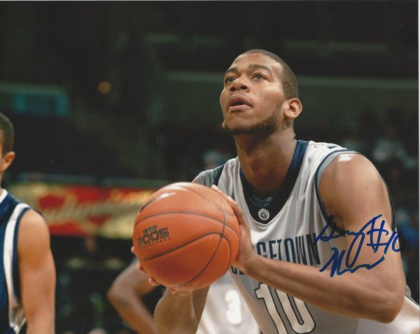 Greg Monroe Autographed Signed Georgetown Hoyas 8X10 Photo - Autographs