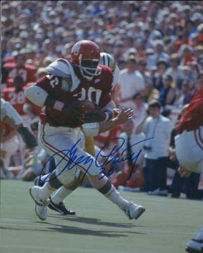Greg Pruitt Autographed Signed 8X10 University Of Oklahoma Photo - Autographs