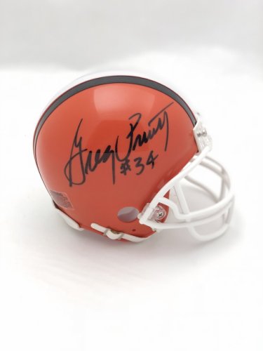 Greg Pruitt Cleveland Browns Autographed Signed Mini Helmet - Certified Authentic 