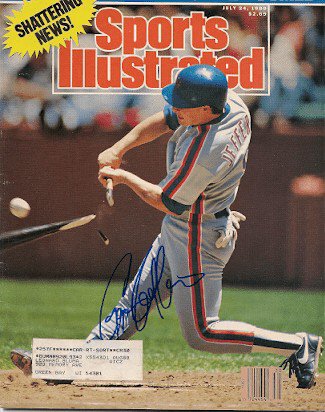 Gregg Jefferies Autographed Signed New York Mets Sports Illustrated 7/24/1989 - Autographs 