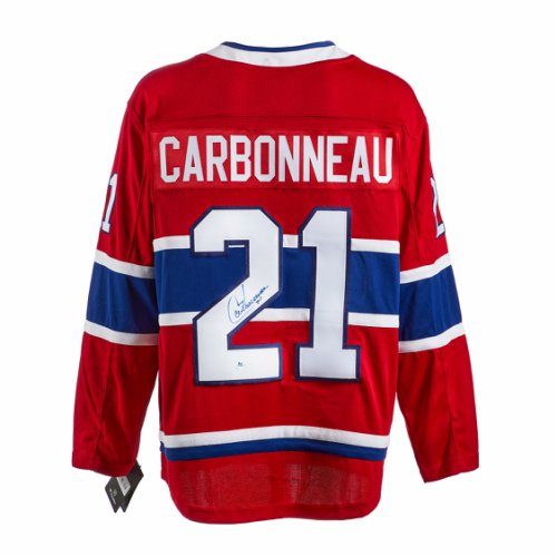 Guy Carbonneau Autographed Signed Montreal Canadiens Fanatics Breakaway Jersey