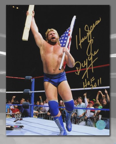 Hacksaw Jim Dugan Autographed Signed Wrestling 8x10 Photo