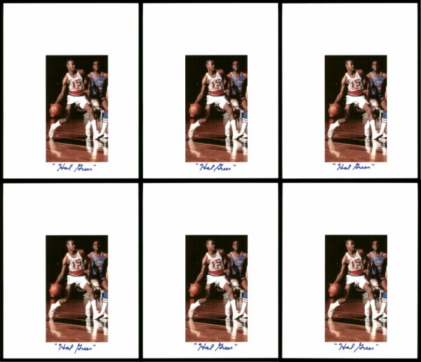 Hal Greer Autographed Signed 8.5X11 Photo 12 Count Lot Philadelphia 76Ers #194007 