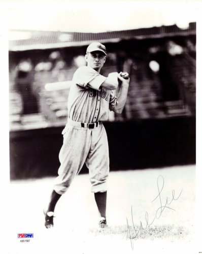 Hal Lee Autographed Signed 8X10 Photo Boston Braves PSA/DNA 