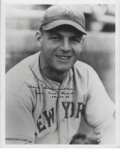 Hal Schumacher Autographed Signed 8X10 New York Giants Photo - Autographs