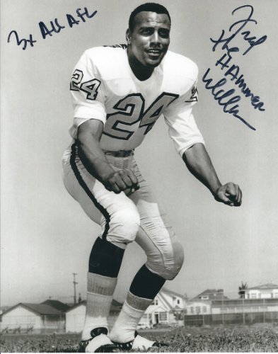 Hammer Williamson Autographed Signed Fred "The Hammer" Williamson 8X10 Oakland Raiders Photo - Autographs 
