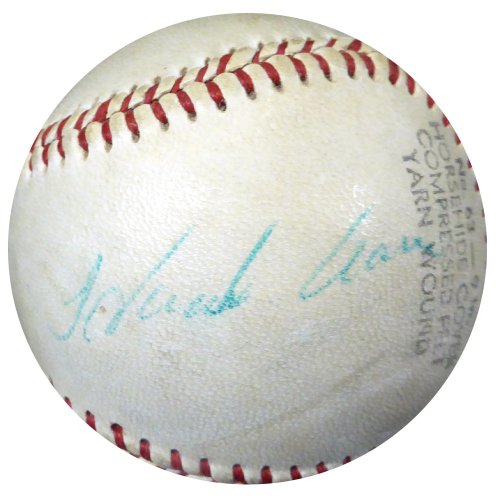Hank Aaron Autographed Signed Baseball Atlanta Braves Vintage Signature Beckett Beckett 