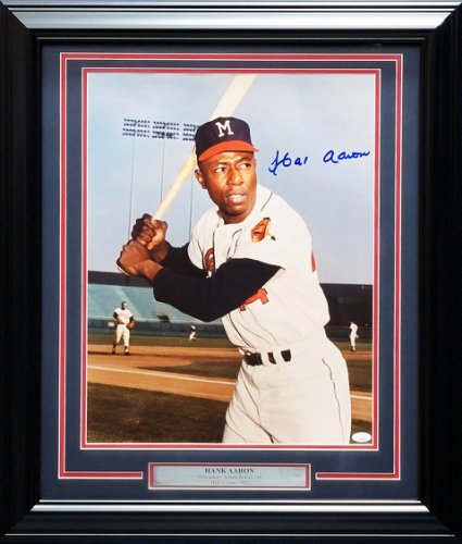 Hank Aaron & Others Autographed Official AL Baseball Best Wishes Vintage  PSA/DNA #W05048 - Mill Creek Sports