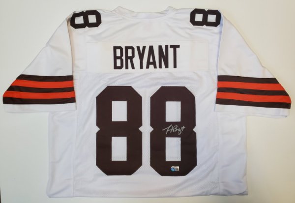 Harrison Bryant Cleveland Browns Autographed Signed White Jersey - Beckett Authentic 