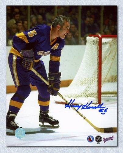 Harry Howell Autographed Signed Los Angeles Kings 8x10 Photo