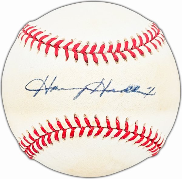 Harvey Haddix Autographed Official Nl Baseball Pittsburgh Pirates Beckett Beckett