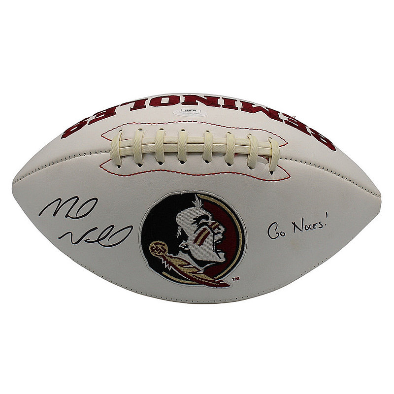 Head Coach Mike Norvell Autographed Signed FSU Seminoles W/P F/B with Go Noles! - JSA 