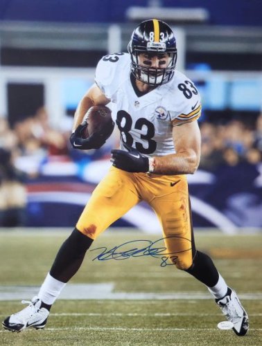 Heath Miller Autographed Signed 16X20 Pittsburgh Steelers Photo With JSA COA - Autographs