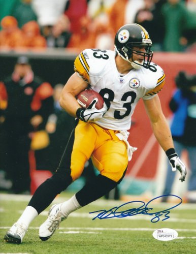 Heath Miller Autographed Signed 8X10 Pittsburgh Steelers Photo JSA - Autographs