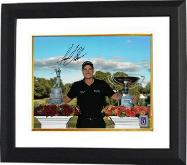 Henrik Stenson Autographed Signed PGA 8x10 Photo Custom Framing (2013 Fed Ex Cup Champion)- PGA Tour Hologram 