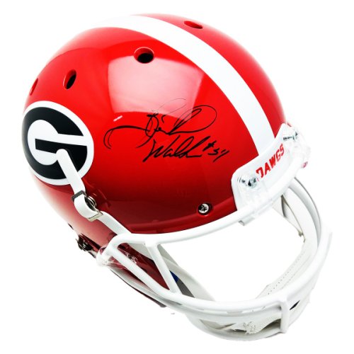 Herschel Walker UGA Bulldogs Autographed Signed Schutt Full Size Rep Helmet - Certified 