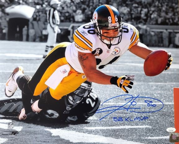 Hines Ward Autographed Memorabilia | Signed Photo, Jersey